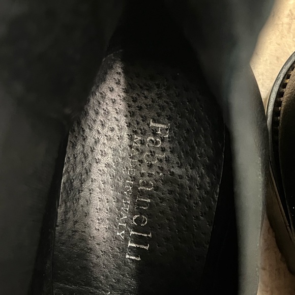 Fabianelli Blk Leather Chelsea Boots Sz 8.5 - Picture 5 of 6